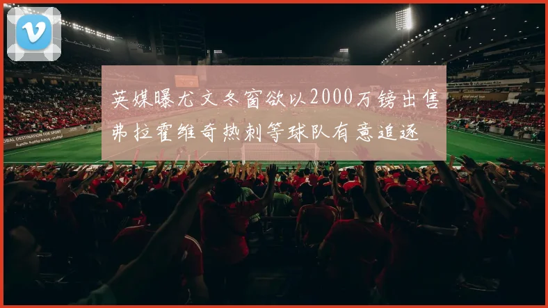 英媒曝尤文冬窗欲以2000万镑出售弗拉霍维奇热刺等球队有意追逐