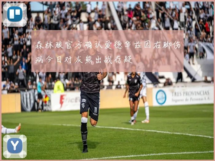 森林狼官方确认爱德华兹因右脚伤病今日对灰熊出战存疑